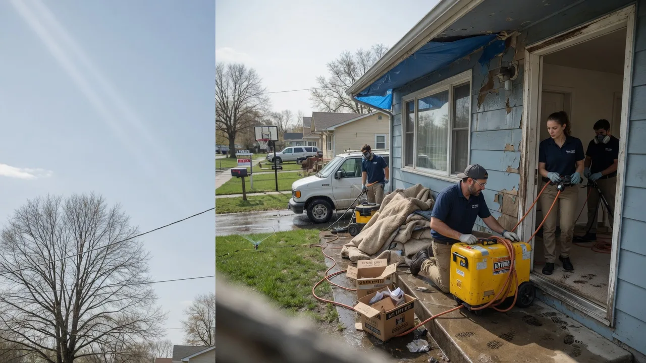 Basement Flood Cleanup in Charlotte, TN near me